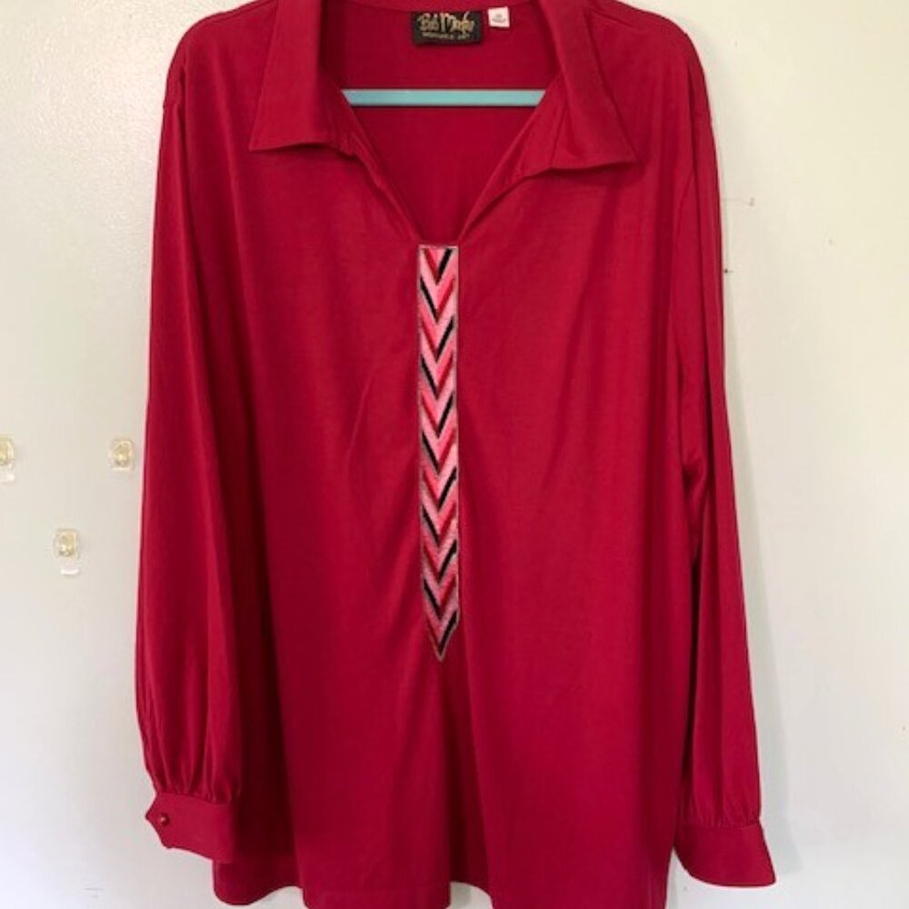 3 Bob Mackie Tops - Picture 2 of 7